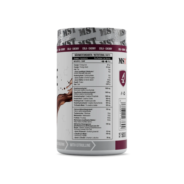 MST Nutrition, Creatine Kick, кола-вишня, 500 г (MST-16369) - изображение 2