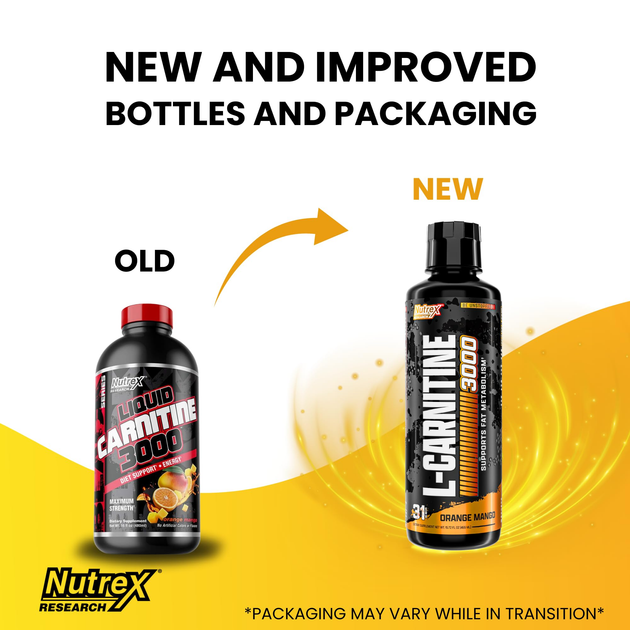 Nutrex Research, Black Series, Liquid Carnitine 3000, апельсин и манго, 480 мл (NRX-75525) - изображение 3