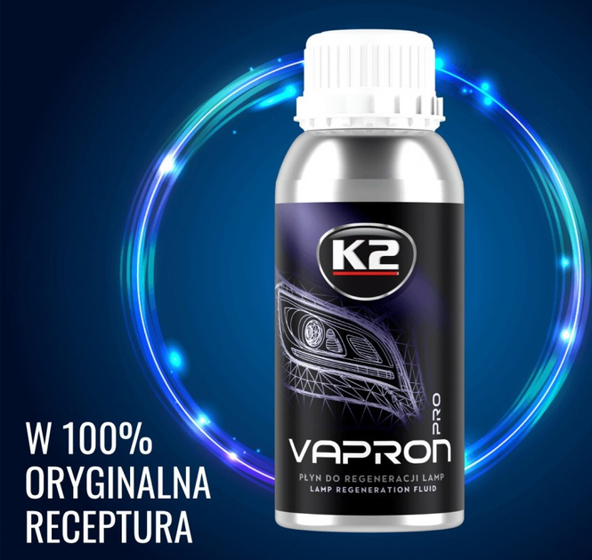 Płyn do regeneracji reflektorów samochodowych K2 VAPRON REFILL 600 ml (5906534018359) - obraz 3