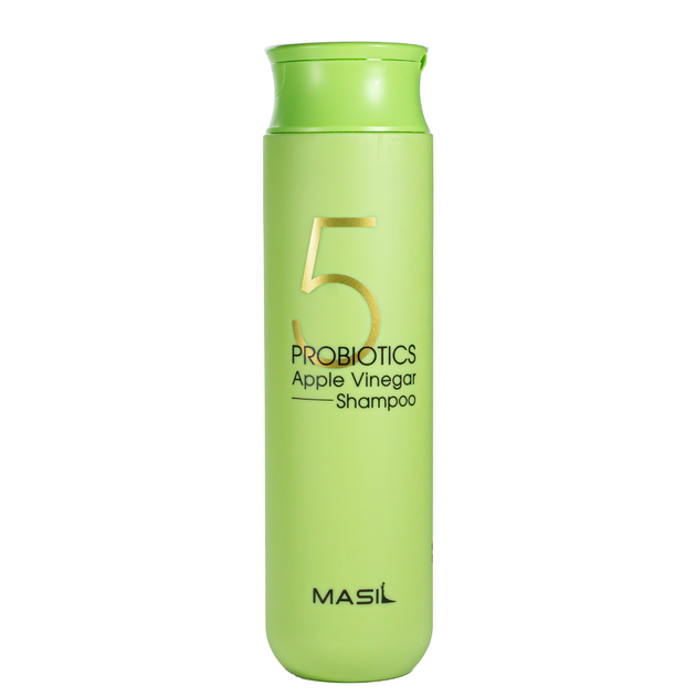 Шампунь для волос Masil 5 Probiotics Apple Vinegar Shampoo с яблочным уксусом 300 мл - Фото 2 Шампунь для волос Masil 5 Probiotics Apple Vinegar Shampoo с яблочным уксусом 300 мл - изображение 2