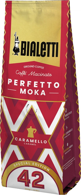 Kawa mielona Bialetti Perfetto Moka Caramello Espresso Puszka 250 g (8006363042475) - obraz 3