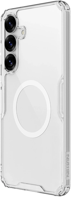 Etui Nillkin Nature TPU Pro Magnetic Case do Samsung Galaxy S25 Plus Przezroczysty/Biały (6902048289833) - obraz 2