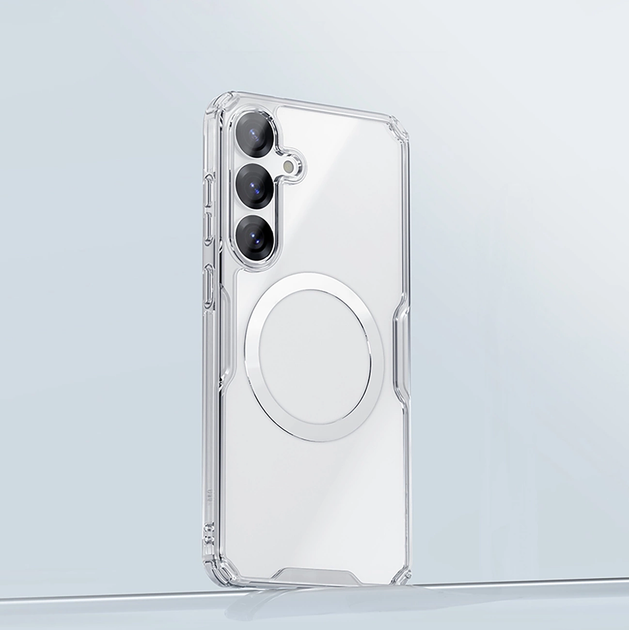 Etui Nillkin Nature TPU Pro Magnetic Case do Samsung Galaxy S25 Plus Przezroczysty/Biały (6902048289833) - obraz 6