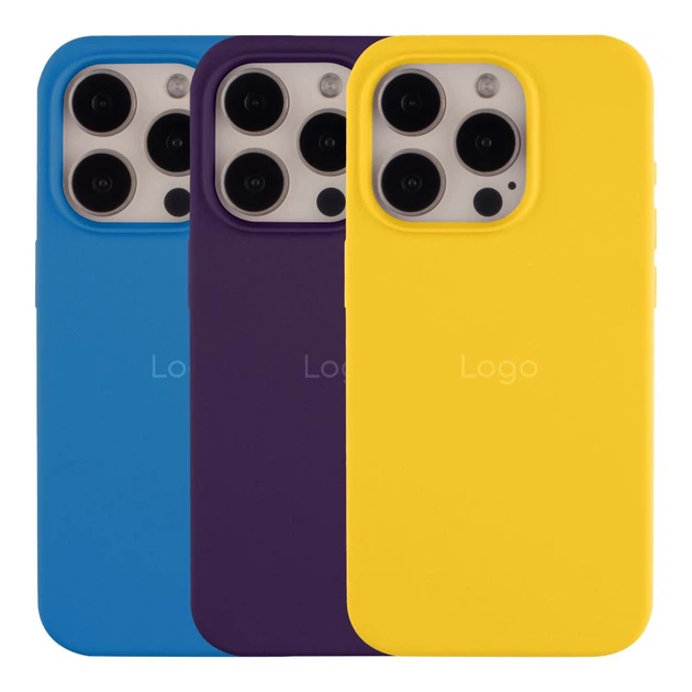 Чохол Silicone Case Full Size (AA) для iPhone 15 Pro Колір 68.Blackcurrant - Фото 2 Чохол Silicone Case Full Size (AA) для iPhone 15 Pro Колір 68.Blackcurrant - изображение 2