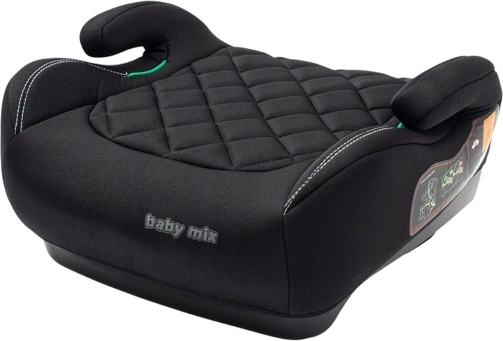 Автокрісло Baby Mix Hero I-Size 125-150 см Чорне (8596164151464) - зображення 1