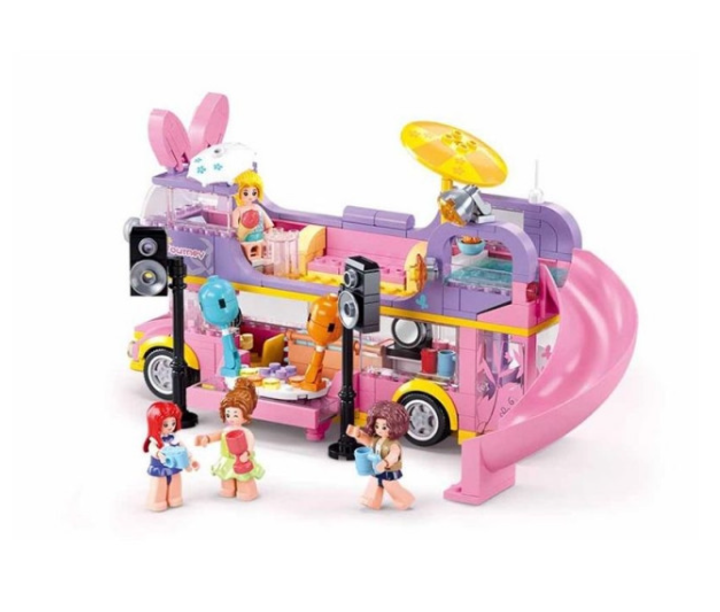 Zestaw klocków Sluban Happy Party Bus Building Set (6938242960254) - obraz 3