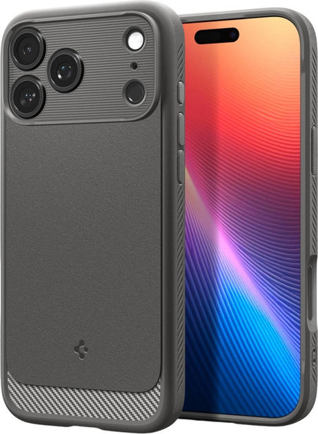 Панель Spigen Rugged Armor MagSafe для Apple iPhone 17 Pro Max Matte Black (8800283313963) - зображення 1