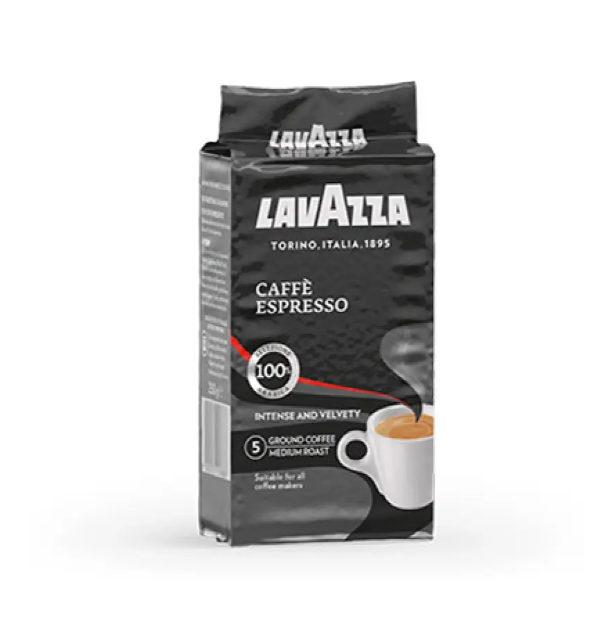 Кава мелена Lavazza Espresso Classico 250 г AMZ 229-18429368 - Фото 1 Кава мелена Lavazza Espresso Classico 250 г AMZ 229-18429368 - зображення 1
