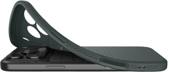 Etui Spigen Liquid Air na iPhone 17 Pro Max Dark Green (8800283313994) - obraz 6