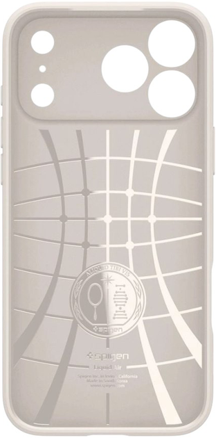 Панель Spigen Liquid Air na iPhone 17 Pro Titanium (8800283314663) - зображення 3