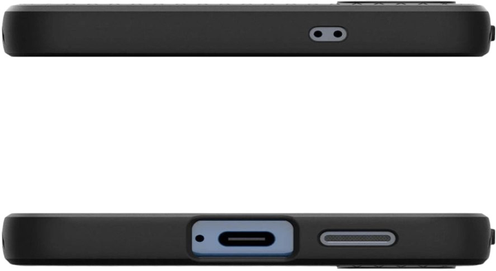 Etui Spigen Liquid Air na Samsung Galaxy S25 Black (8809971238311) - obraz 7