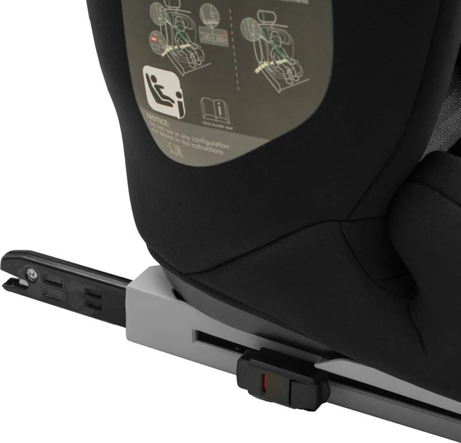 Автокрісло Baby Mix Hero Pro Ultra I-Size Isofix 76-150 см Чорне (8596164161401) - зображення 8