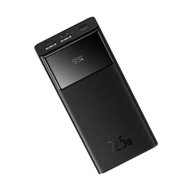 Повербанк Baseus STAR-LORD PPXJ30 (PPXJ060101) 2USB, Type-C, MicroUSB, 30000 mah, 22.5W, PD, QC, Black - Фото 4 Повербанк Baseus STAR-LORD PPXJ30 (PPXJ060101) 2USB, Type-C, MicroUSB, 30000 mah, 22.5W, PD, QC, Black - изображение 4