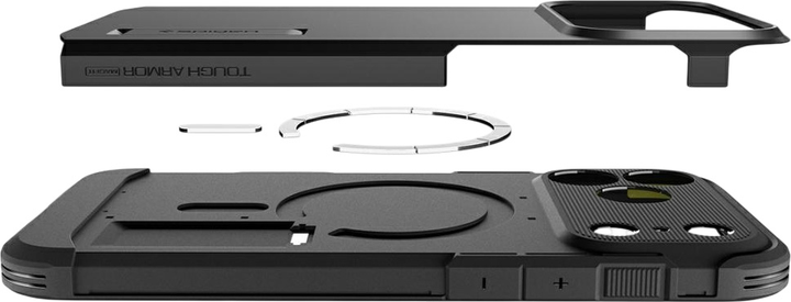 Панель Spigen Tough Armor "T" MagSafe для Apple iPhone 17 Pro Max Black (8800283314298) - зображення 7