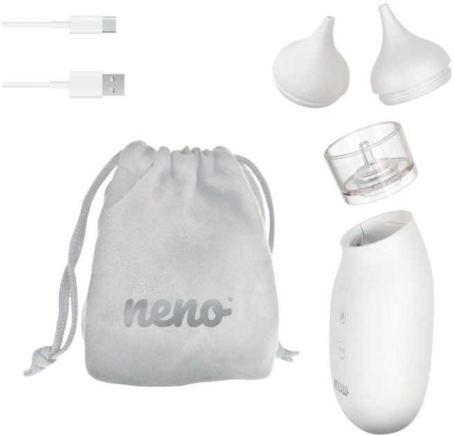 Aspirator do nosa Neno Aria elektroniczny bezprzewodowy (5902479674346) - obraz 4
