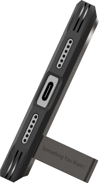 Etui plecki Spigen Tough Armor "T" MagSafe do Apple iPhone 17 Pro Max Gun Metal (8800283314304) - obraz 6