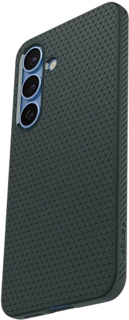 Etui Spigen Liquid Air na Samsung Galaxy S25 Dark Green (8809971238328) - obraz 4
