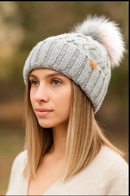 Шапка C&A One size Серый 5003663 - Фото 1 Шапка C&A One size Серый 5003663 - изображение 1