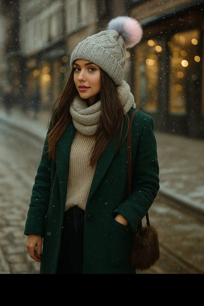 Шапка C&A One size Серый 5003663 - Фото 2 Шапка C&A One size Серый 5003663 - изображение 2