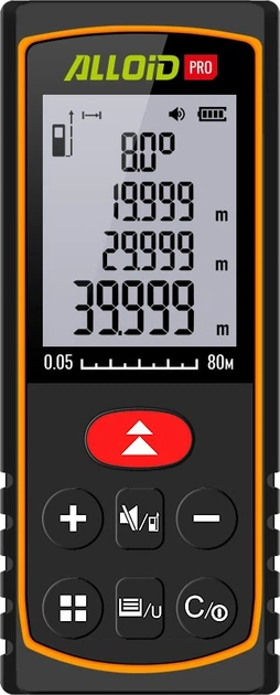 Далекомір лазерний Alloid Pro DM-11080 - зображення 2