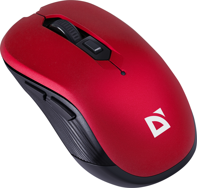 Мышь Defender Gassa MM-105 Wireless Red (4745090824438) - изображение 3
