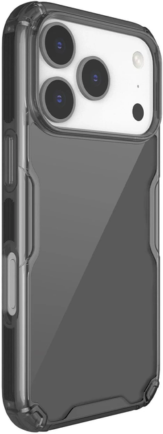 Etui Nillkin Nature TPU Pro do Apple iPhone 17 Pro Przezroczysty/Czarny (6902048304789) - obraz 3