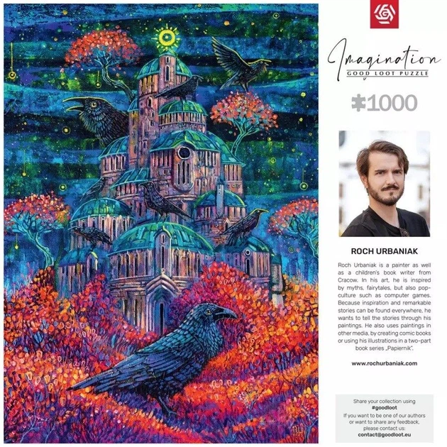 Пазл GOOD LOOT Imagination: Roch Urbaniak Raven Queen's Fortress 1000 эл. (5908305249764) - Фото 4 Пазл GOOD LOOT Imagination: Roch Urbaniak Raven Queen's Fortress 1000 эл. (5908305249764) - изображение 4