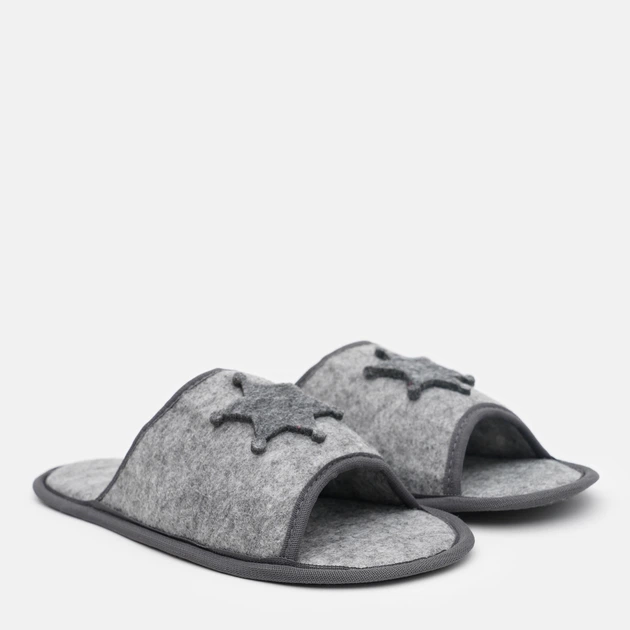 Набор гостевых домашних тапочек с открытым носком 5 пар FX shoes Фетр 1513 36-45 Микс (2820000022950) - изображение 11