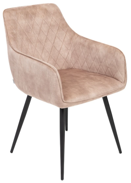 Krzesło do kuchni i salonu HOMLA 894492 SATORI 57 x 59 x 84 cm Beżowe (5904183894492) - obraz 1