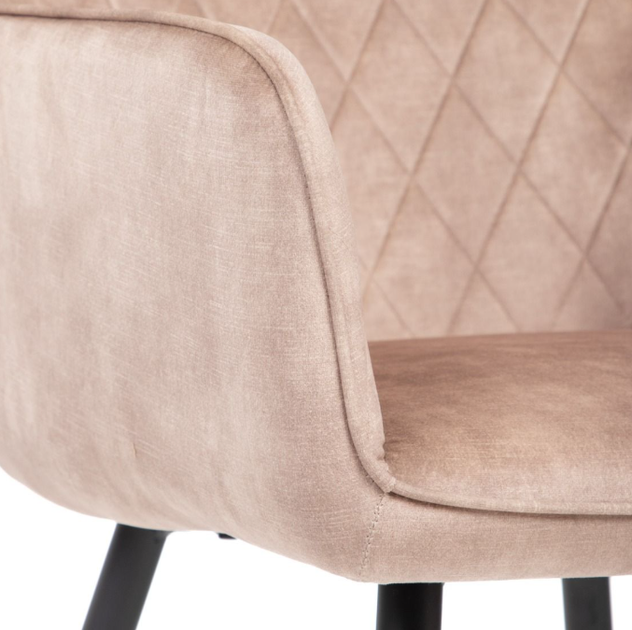 Krzesło do kuchni i salonu HOMLA 894492 SATORI 57 x 59 x 84 cm Beżowe (5904183894492) - obraz 5