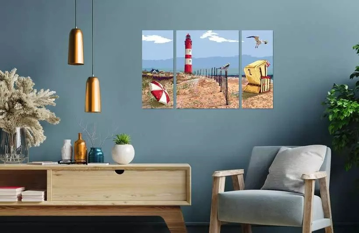 Malowanie po numerach Ravensburger CreArt Plaża 80 x 50 cm (4005556202775) - obraz 4
