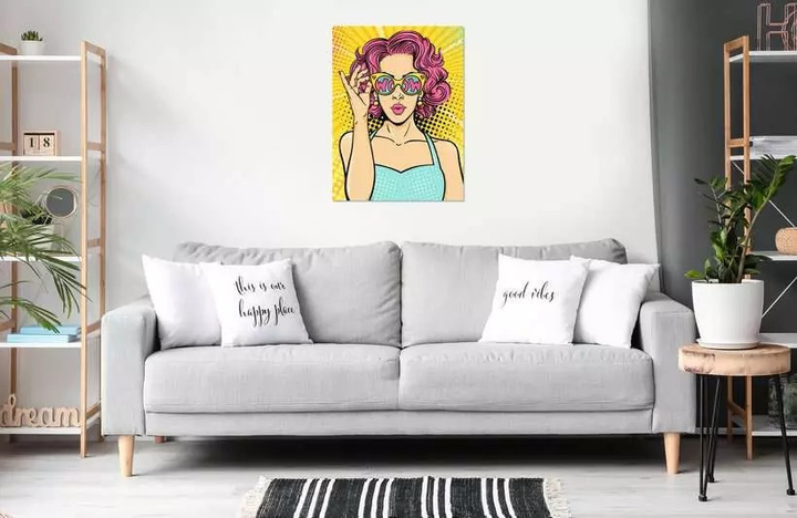 Malowanie po numerach Ravensburger CreArt Pop Art Collection Kobieta w okularach 30 x 40 cm (4005556258574) - obraz 4