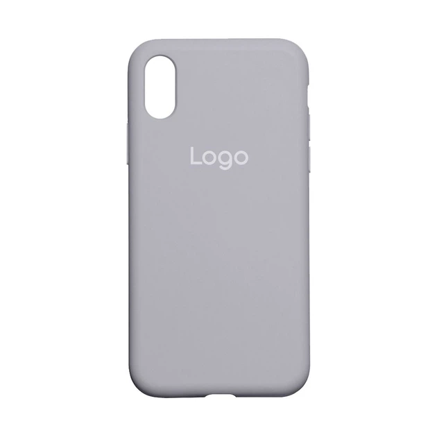 Чохол Premium Silicone Case Full Size (AA) для iPhone Xr Колір 28.Lavender Grey - изображение 20