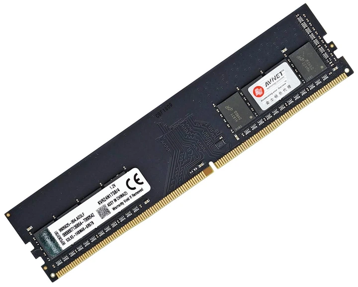 KVR24N17S8/8 8GB DDR4メモリー 4枚セット KVR24N17S8/8 8GB DDR4メモリー 4枚セット