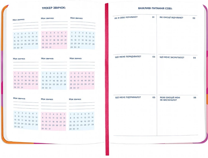 Блокнот для планування Orner I Have a Bloomy Plan з квітами (orner-3129) - зображення 2