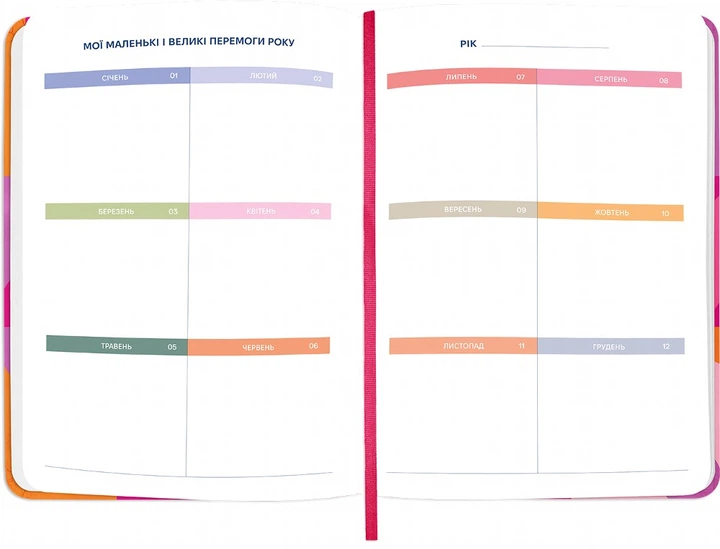 Блокнот для планування Orner I Have a Bloomy Plan з квітами (orner-3129) - зображення 5