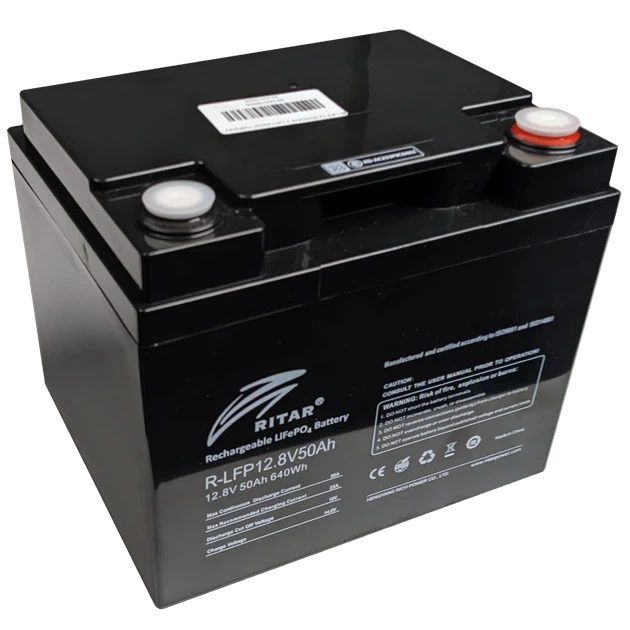 Аккумуляторная батарея Ritar R-LFP12.8V50AH - изображение 2