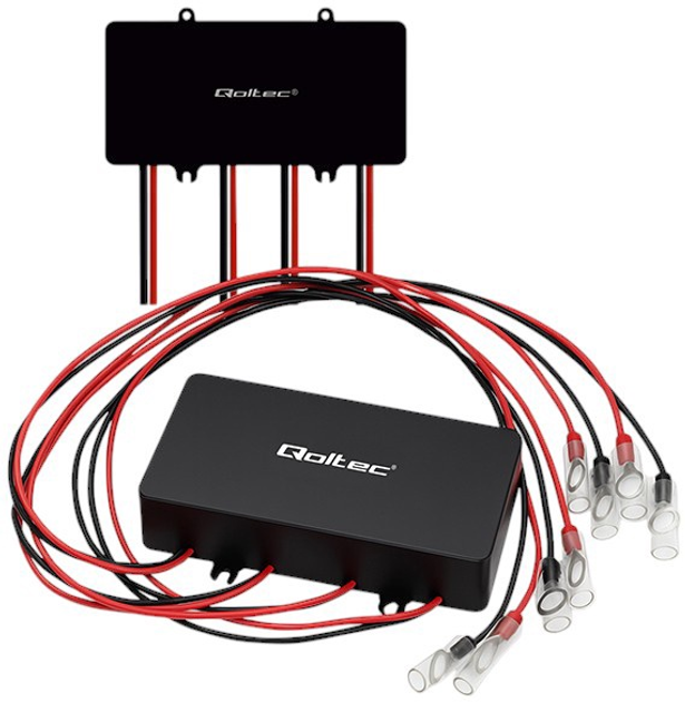 Balanser napięcia Qoltec 48 V do akumulatorów 4 x 12 V LiFePO4, AGM, GEL (5901878510989) - obraz 4