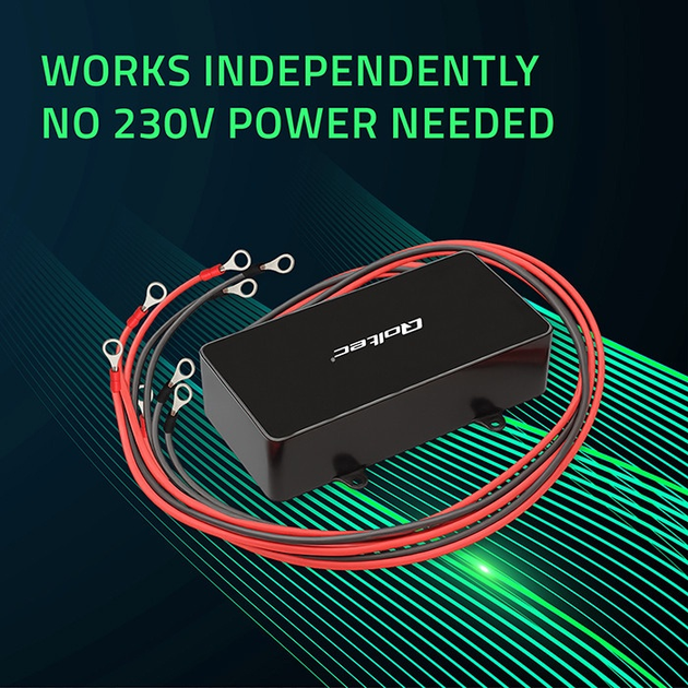 Balanser napięcia Qoltec 48 V do akumulatorów 4 x 12 V LiFePO4, AGM, GEL (5901878510989) - obraz 6