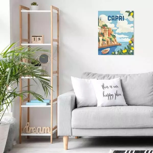 Malowanie po numerach Ravensburger CreArt Capri 24 x 30 cm (4005556258932) - obraz 7