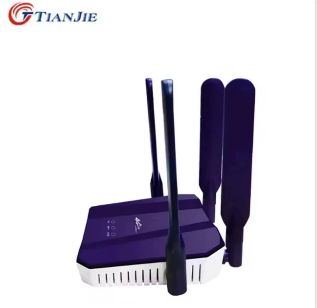 4G роутер TIANJIE R8B-3 з WI-FI 6, чотири антени та WAN LAN порт. підходить під Українські сім карти - зображення 3