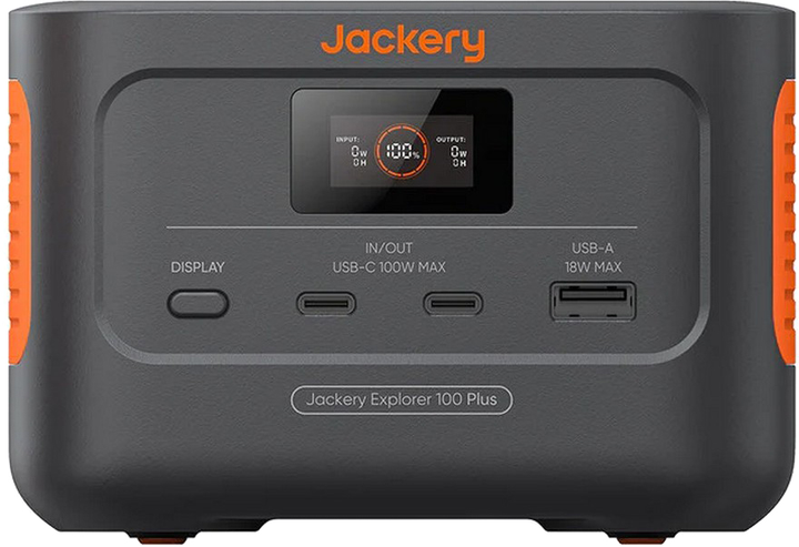 Stacja ładująca Jackery Explorer 100 Plus / 128 W / 99.2 Wh / LiFePO4 (21-0001-000164) - obraz 1