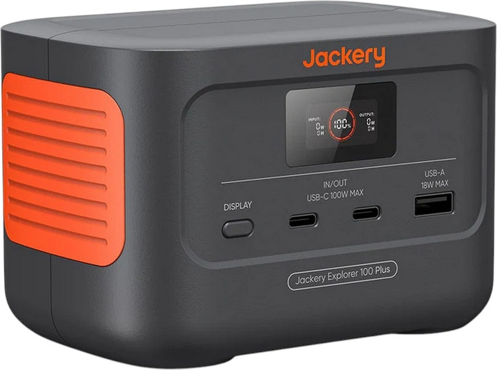 Stacja ładująca Jackery Explorer 100 Plus / 128 W / 99.2 Wh / LiFePO4 (21-0001-000164) - obraz 2