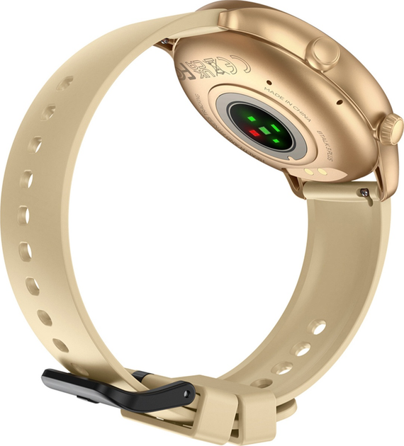 Смарт-годинник Zeblaze Btalk 3 Plus Champagne Gold (6946639813168) - зображення 3