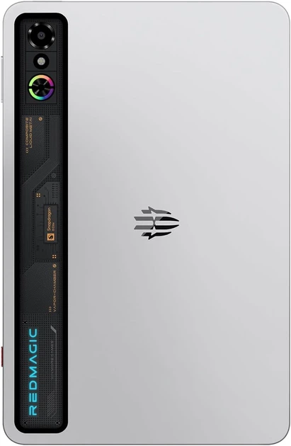Планшет ZTE RedMagic Astra Gaming Tablet Wi-Fi 16/512GB Silver