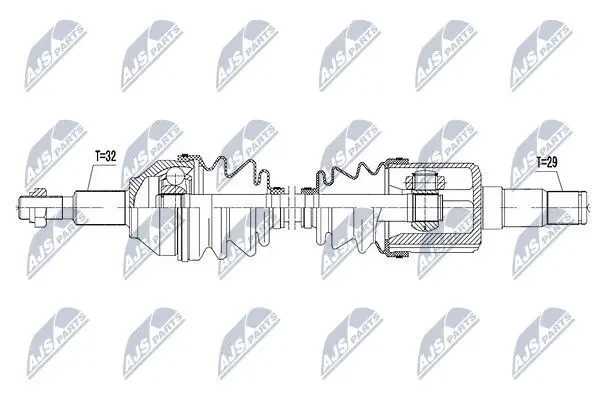 Полуось DODGE JOURNEY 08-, AVENGER 08- /ЛЕВ/ NPWCH034 NTY (NPWCH034) - Фото 1 Полуось DODGE JOURNEY 08-, AVENGER 08- /ЛЕВ/ NPWCH034 NTY (NPWCH034) - изображение 1