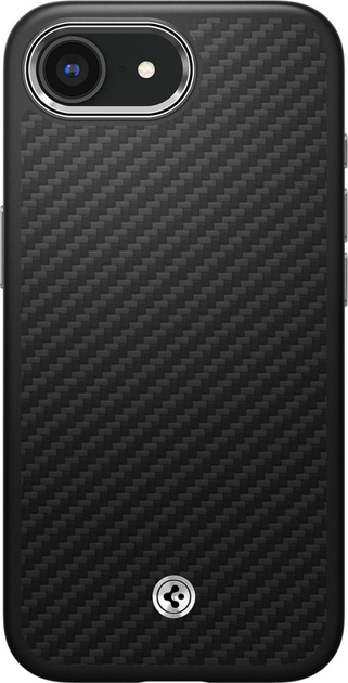 Etui plecki Spigen Enzo Aramid MagSafe do Apple iPhone 16e Black (8809971239837) - obraz 2