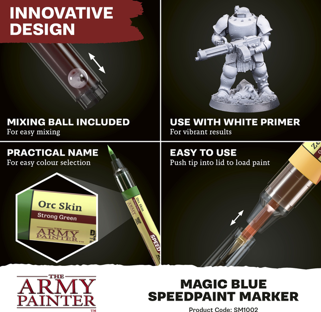 Marker farby The Army Painter: Speedpaint 2.0 - Pallid Bone (5713799102101) - obraz 5