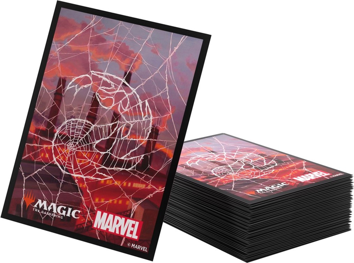 Koszulki na karty Gamegenic Magic the Gathering - Marvel's Spider-Man - Mountain (4251715421949) - obraz 1