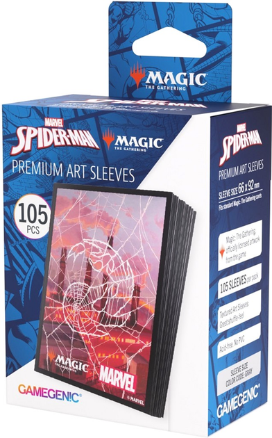 Koszulki na karty Gamegenic Magic the Gathering - Marvel's Spider-Man - Mountain (4251715421949) - obraz 6